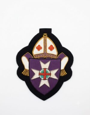 Handcrafted Bullion Wire Embroidery Patch for Blazers & Jackets